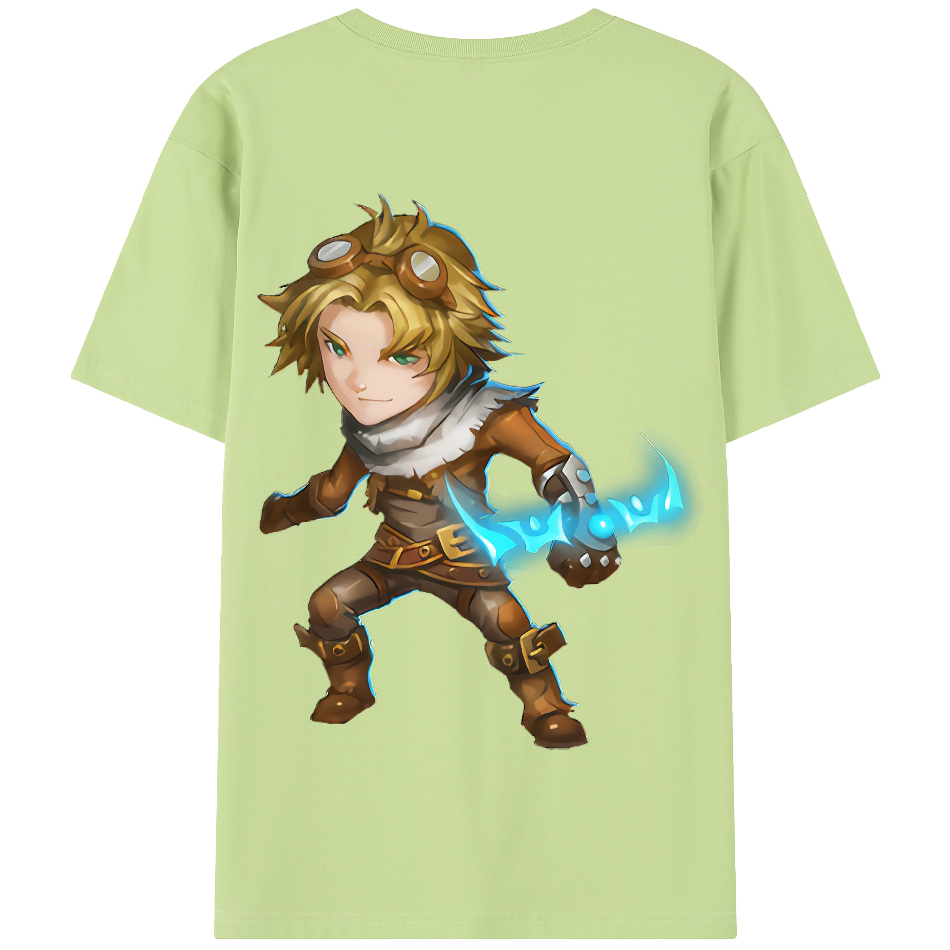 リーグ・オブ・レジェンド League of Legends LOL 綿100％半袖Tシャツ（背面プリント）